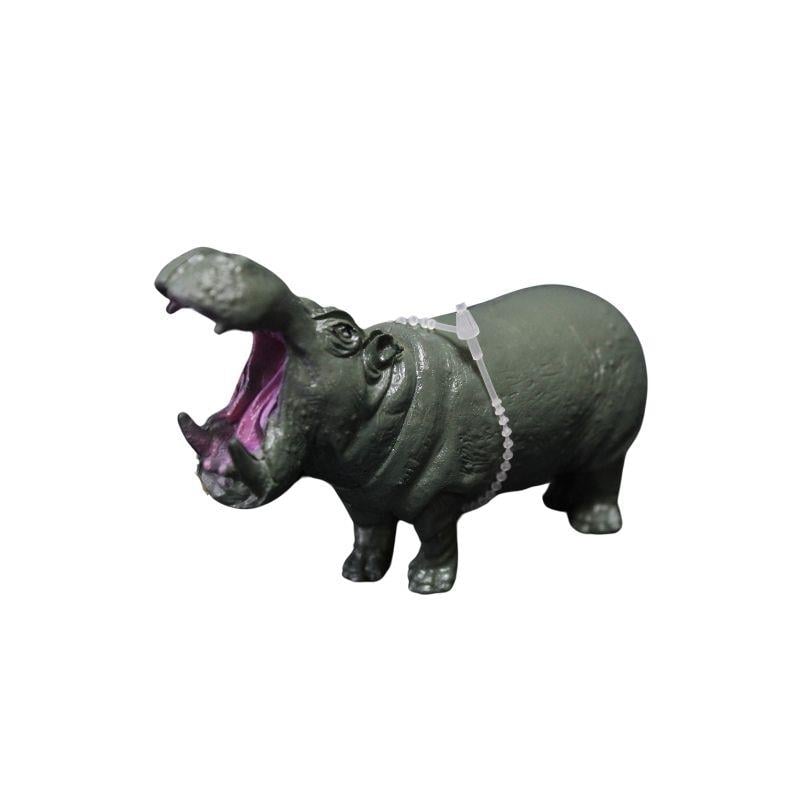 Hayvan Figürleri, Ceren, CTOY Plastik Vahşi Hayvan Figürü 61946 Gergedan