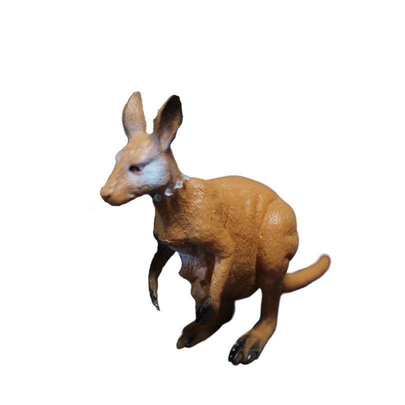 Hayvan Figürleri, Ceren, CTOY Plastik Vahşi Hayvan Figürü 61946 Kanguru