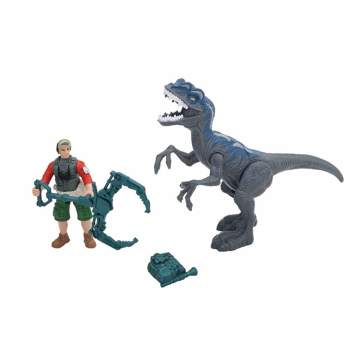 Hayvan Setleri, Sunman, Dino Valley Figürlü Oyun Seti 20158 Gri Dinazor