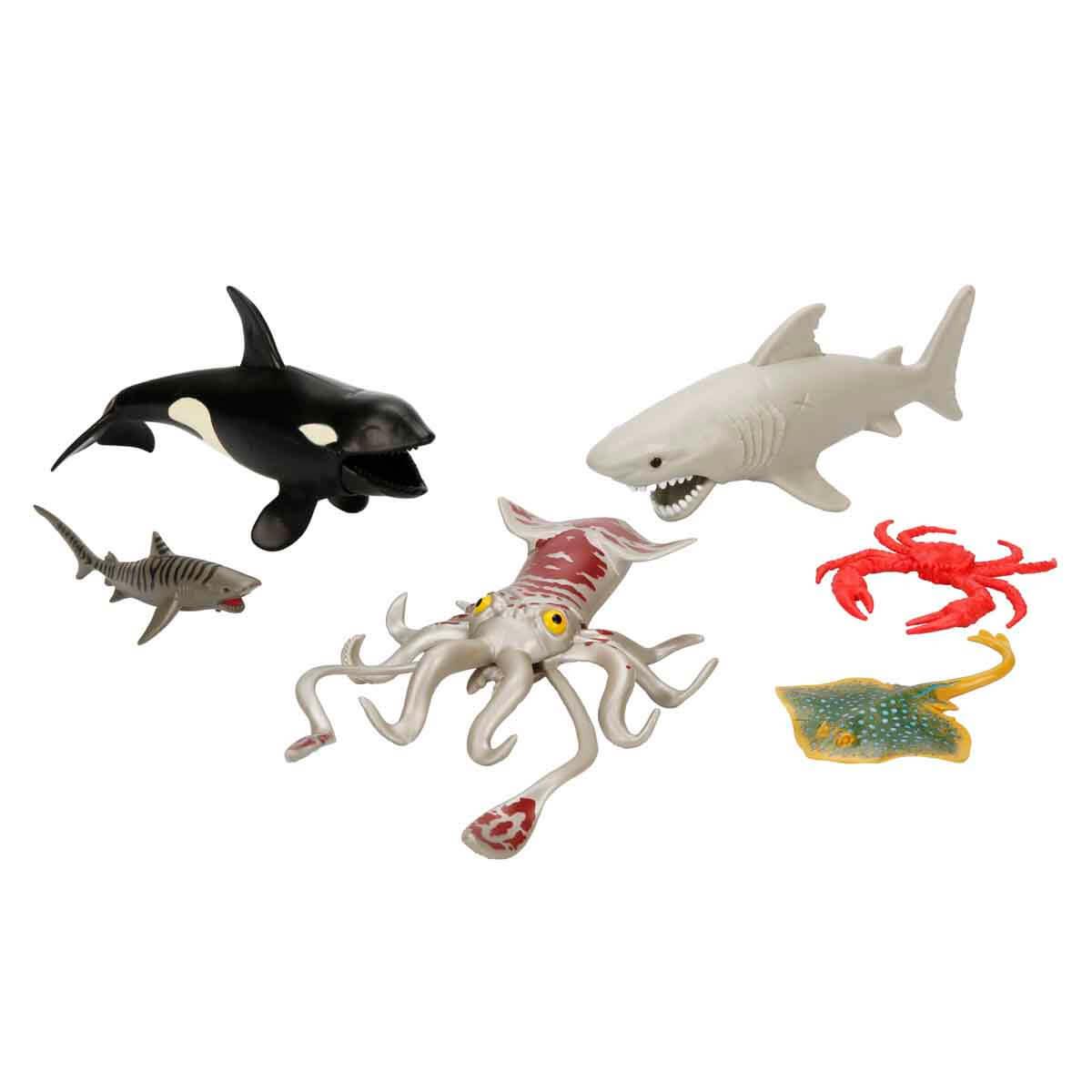 Hayvan Setleri, Sunman, Okyanus Hayvanları Seti 90540 Kalamarlı Set