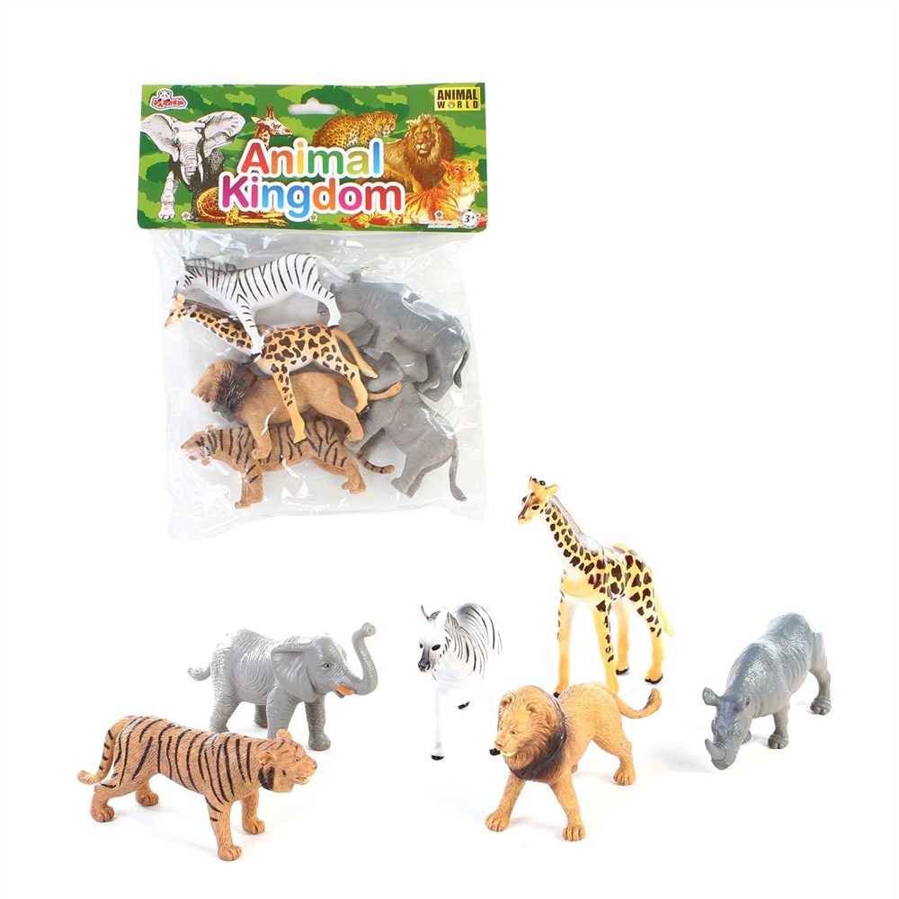 Çeşitli Hayvan Setleri - 6'lı Poşette