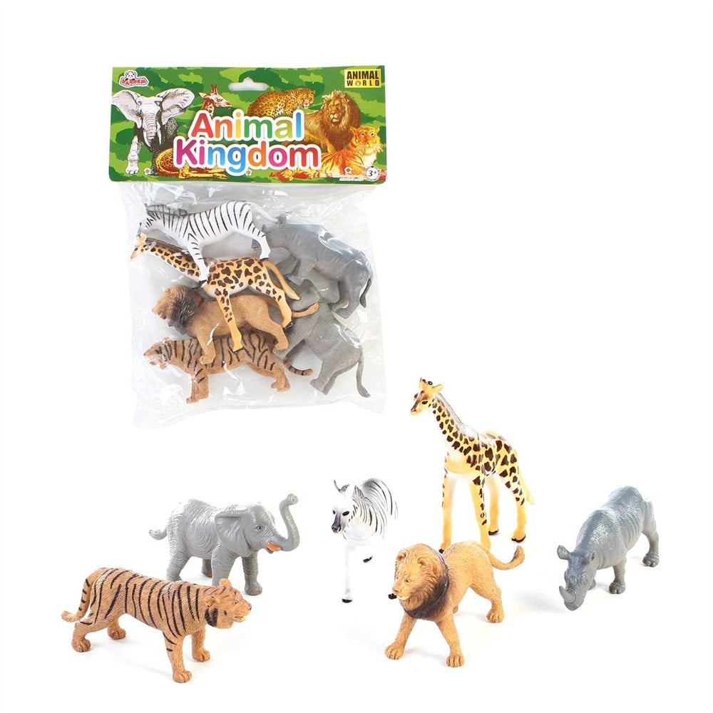 Çeşitli Hayvan Setleri - 6'lı Poşette