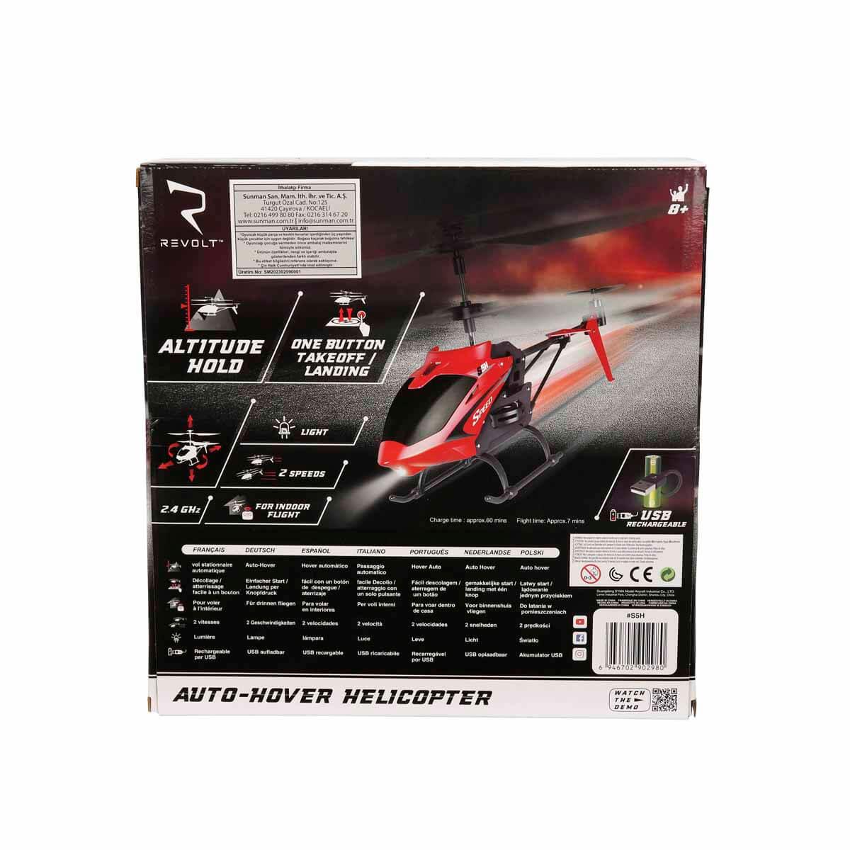Helikopter ve Drone, Sunman, Işıklı USB Şarjlı Uzaktan Kumandalı Helikopter