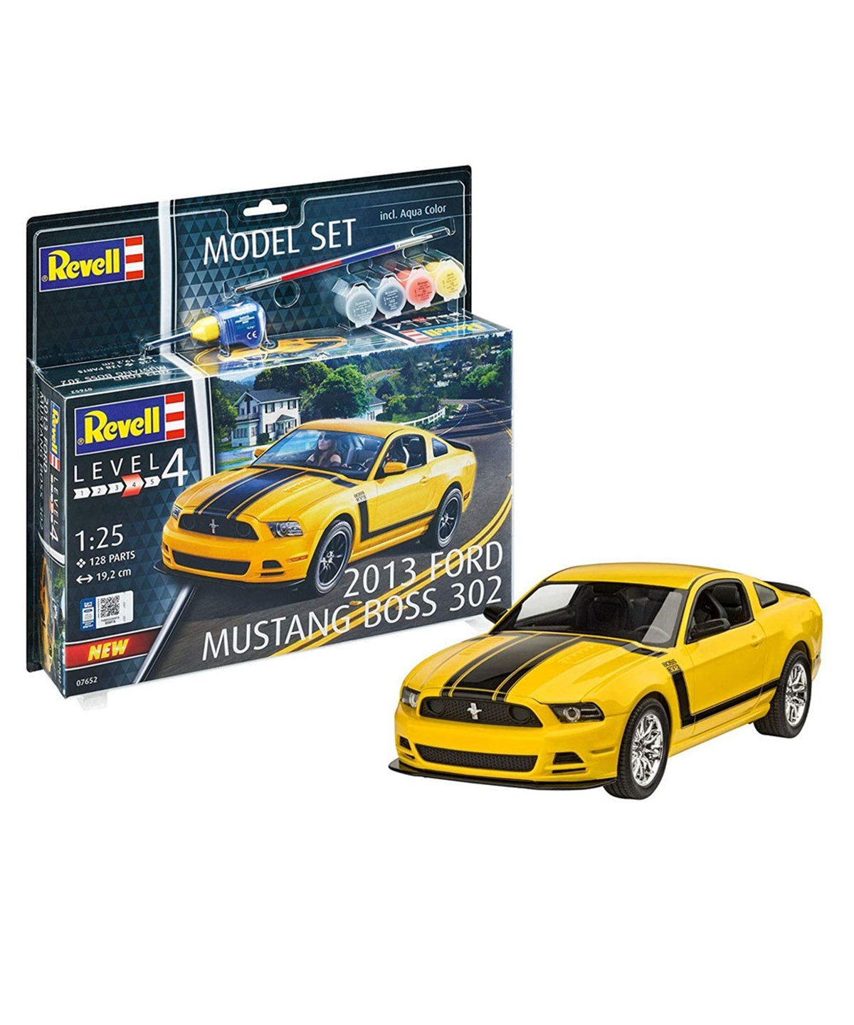 Hobi ve Koleksiyon, REVELL, REVELL MODEL SET 2013 FORD MUSTANG BOSS 302
