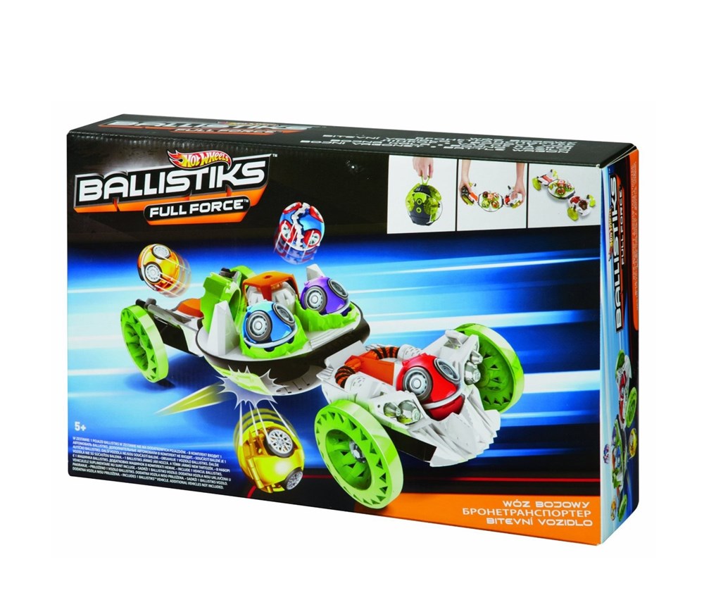Hot Wheels Oyun Setleri, Hot Wheels, Hot Wheels Ballistiks Battle Wagon - Dönüşen Araçlar Oyun Seti