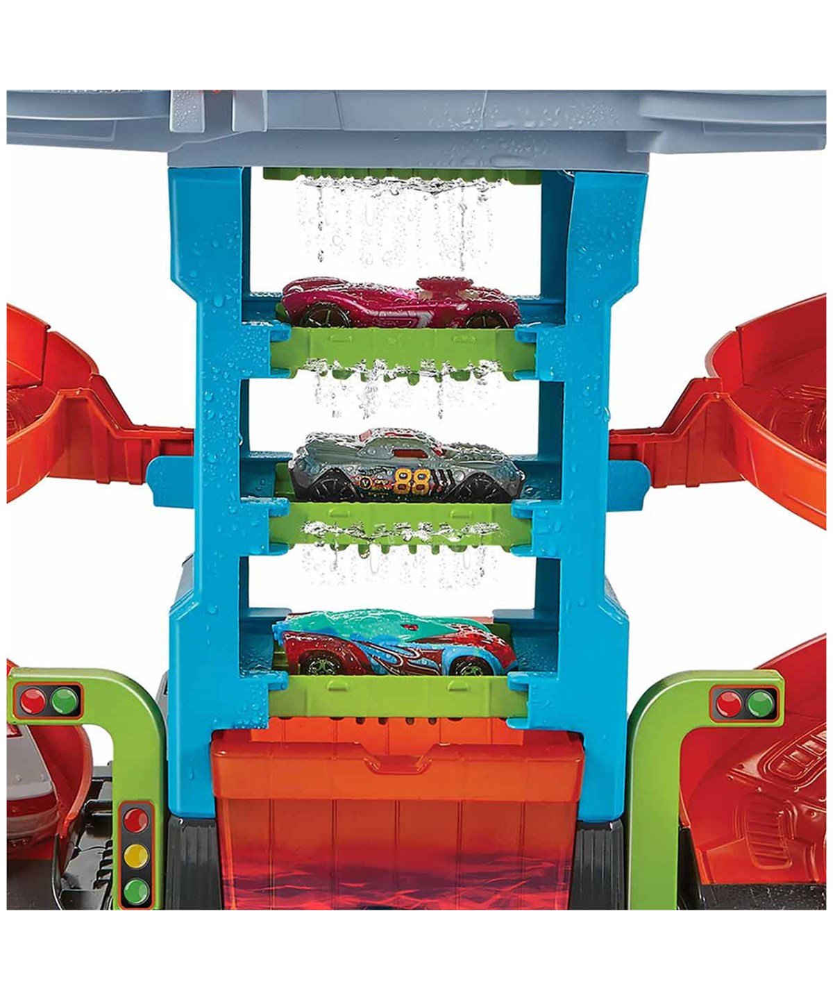 Hot Wheels Oyun Setleri, Hot Wheels, Hot Wheels City Mega Araba Yıkama HDP05