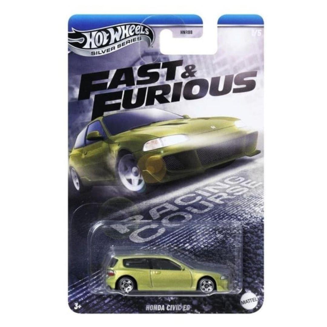 Hot Wheels Oyun Setleri, Mattel, Hot Wheels Fast & Furious Temalı Arabalar HNR88 JBY39 HONDA CIVIC EG