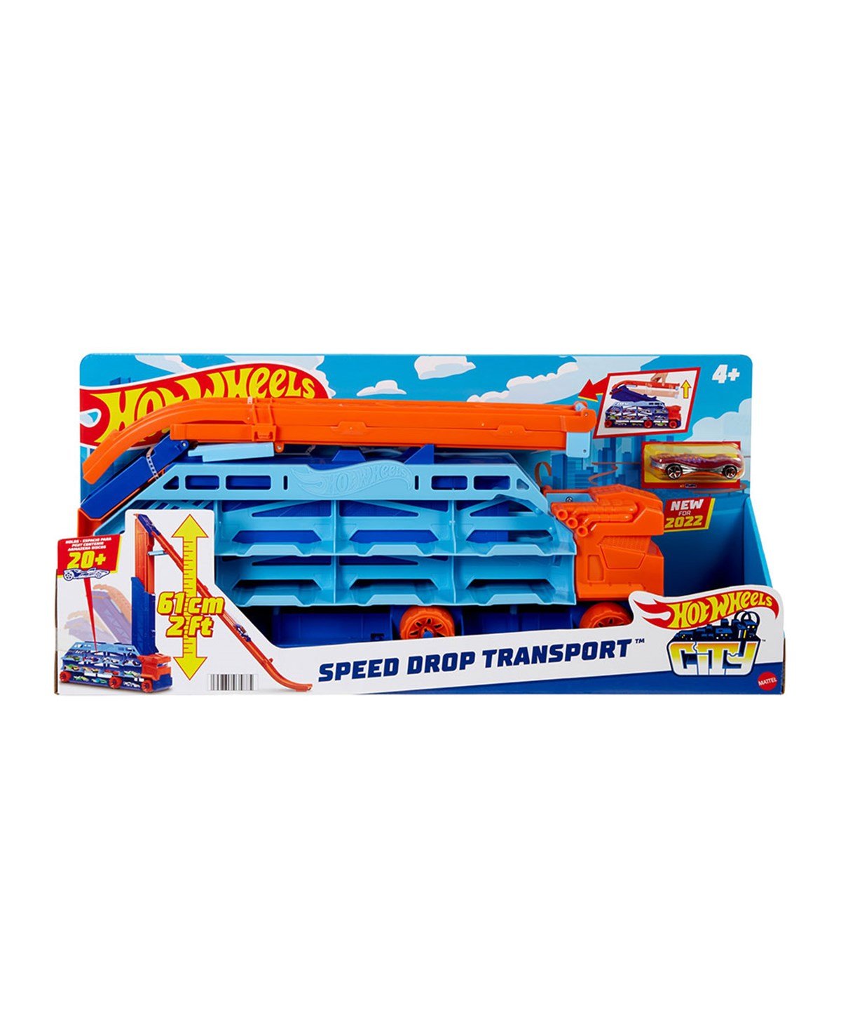 Hot Wheels Oyun Setleri, Hot Wheels, Hot Wheels Hız Rampalı Tır HDY92