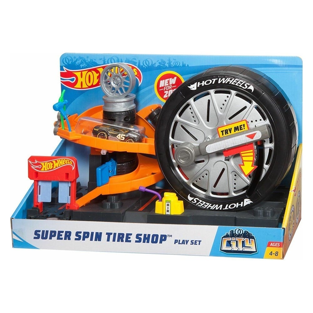 Hot Wheels Oyun Setleri, Hot Wheels, Hot Wheels Lastik Değişim İstasyonu