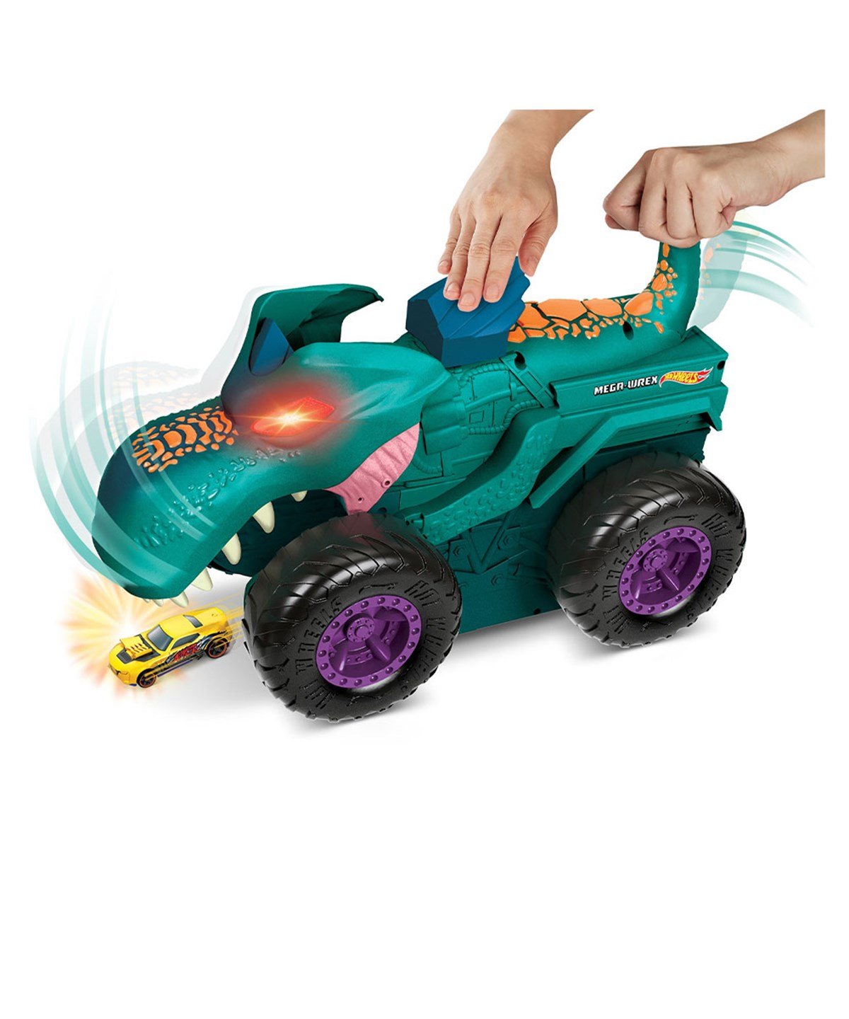 Hot Wheels Oyun Setleri, Hot Wheels, Hot Wheels Monster Trucks Araba Yiyen Mega Wrex GYL13