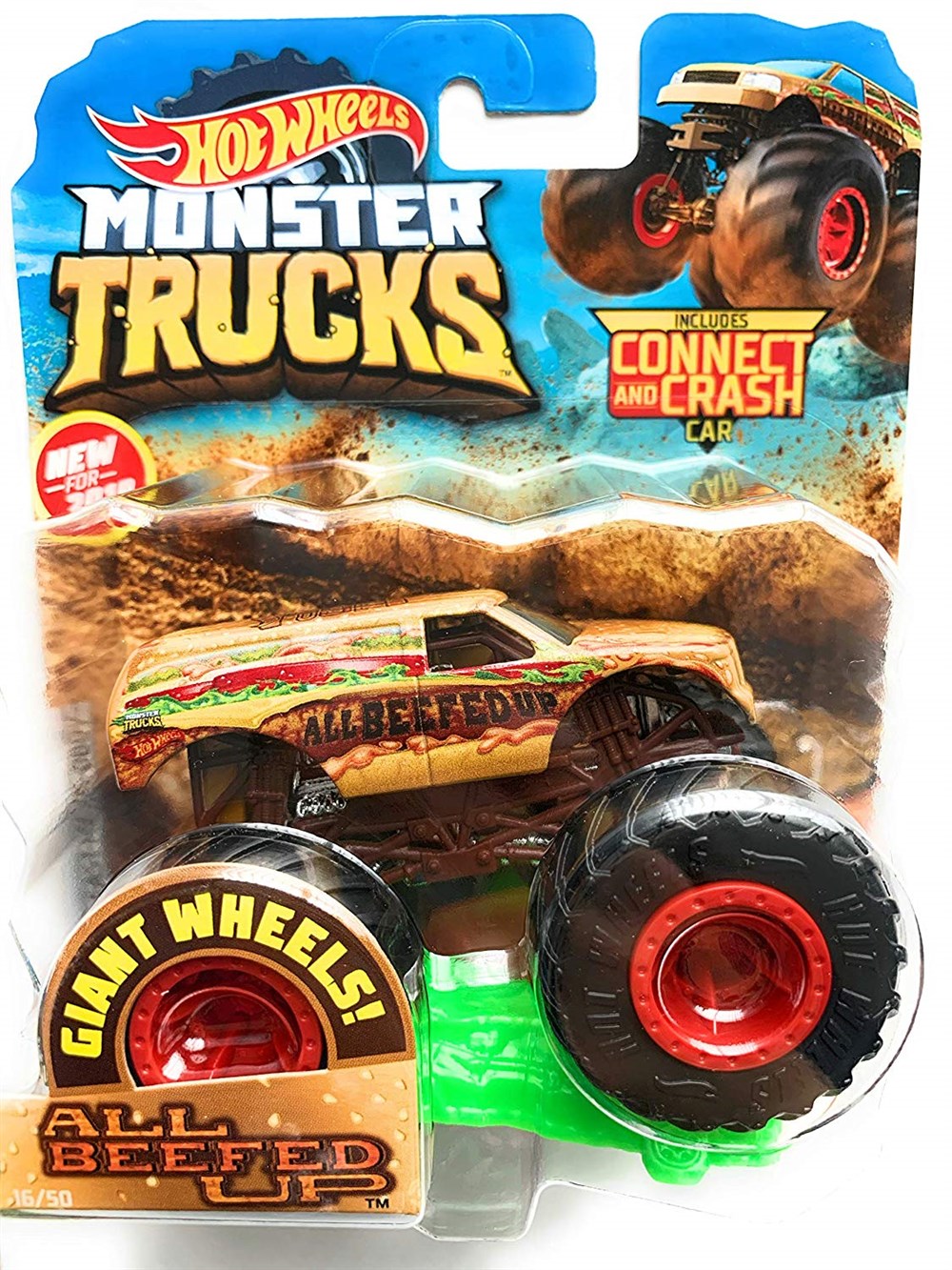 Hot Wheels Oyun Setleri, Hot Wheels, Hot Wheels Monster Trucks 1:64 Arabalar FYJ44