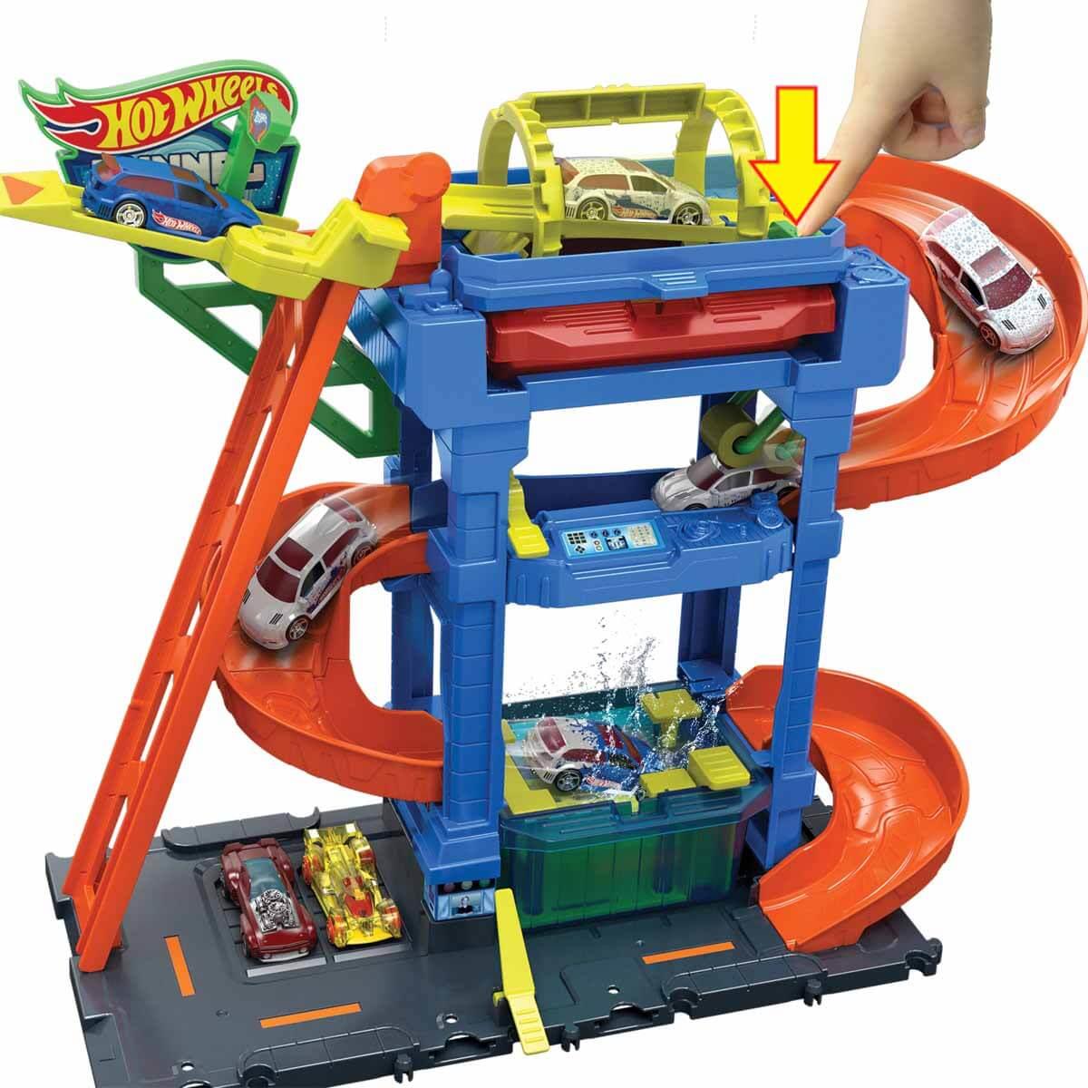 Hot Wheels Oyun Setleri, Hot Wheels, Hot Wheels Oto Yıkama Oyun Seti HTN80