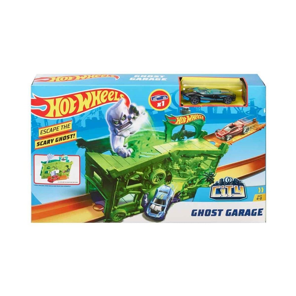 Hot Wheels Oyun Setleri, Hot Wheels, Hot Wheels Şehir Başlangıç Setleri FJN34 FJN38 Hayalet Garaj