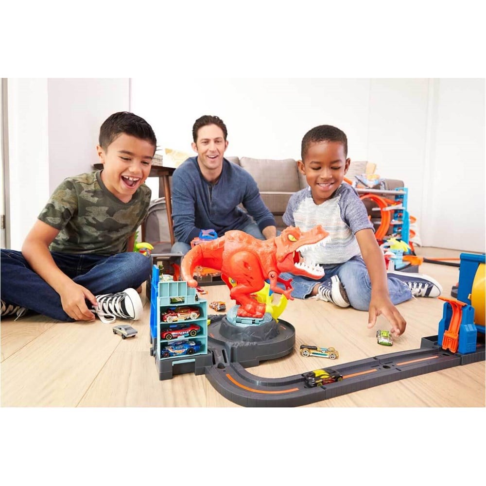 Hot Wheels Oyun Setleri, Hot Wheels, Hot Wheels T-Rex Saldırısı Oyun Seti GFH88