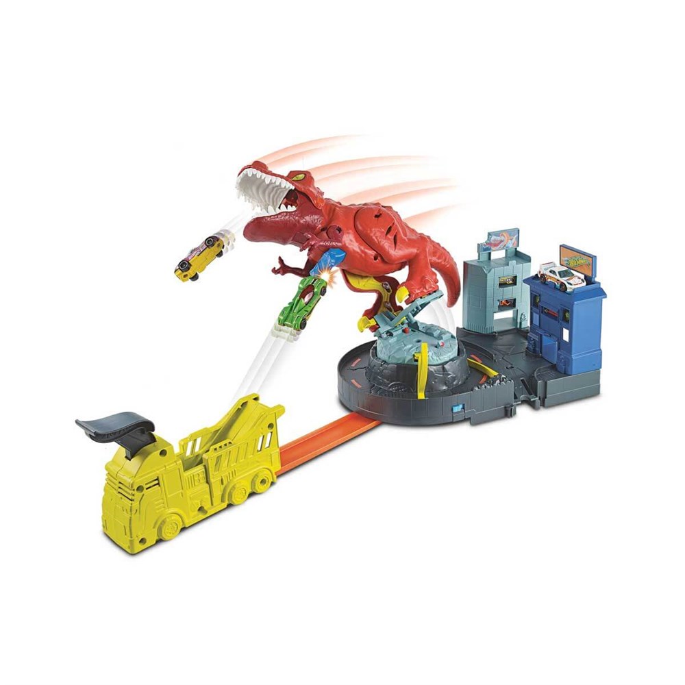 Hot Wheels Oyun Setleri, Hot Wheels, Hot Wheels T-Rex Saldırısı Oyun Seti GFH88