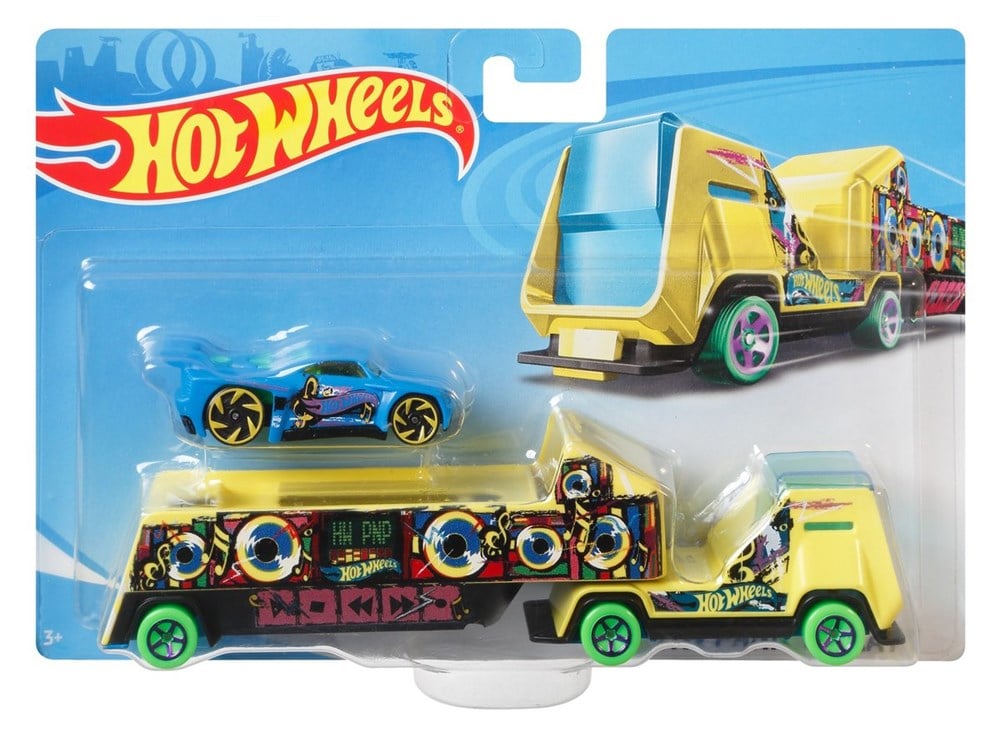 Hot Wheels Oyun Setleri, Hot Wheels, Hot Wheels Taşıyıcı Tırlar BDW51 GBF17 HW Park'n Play
