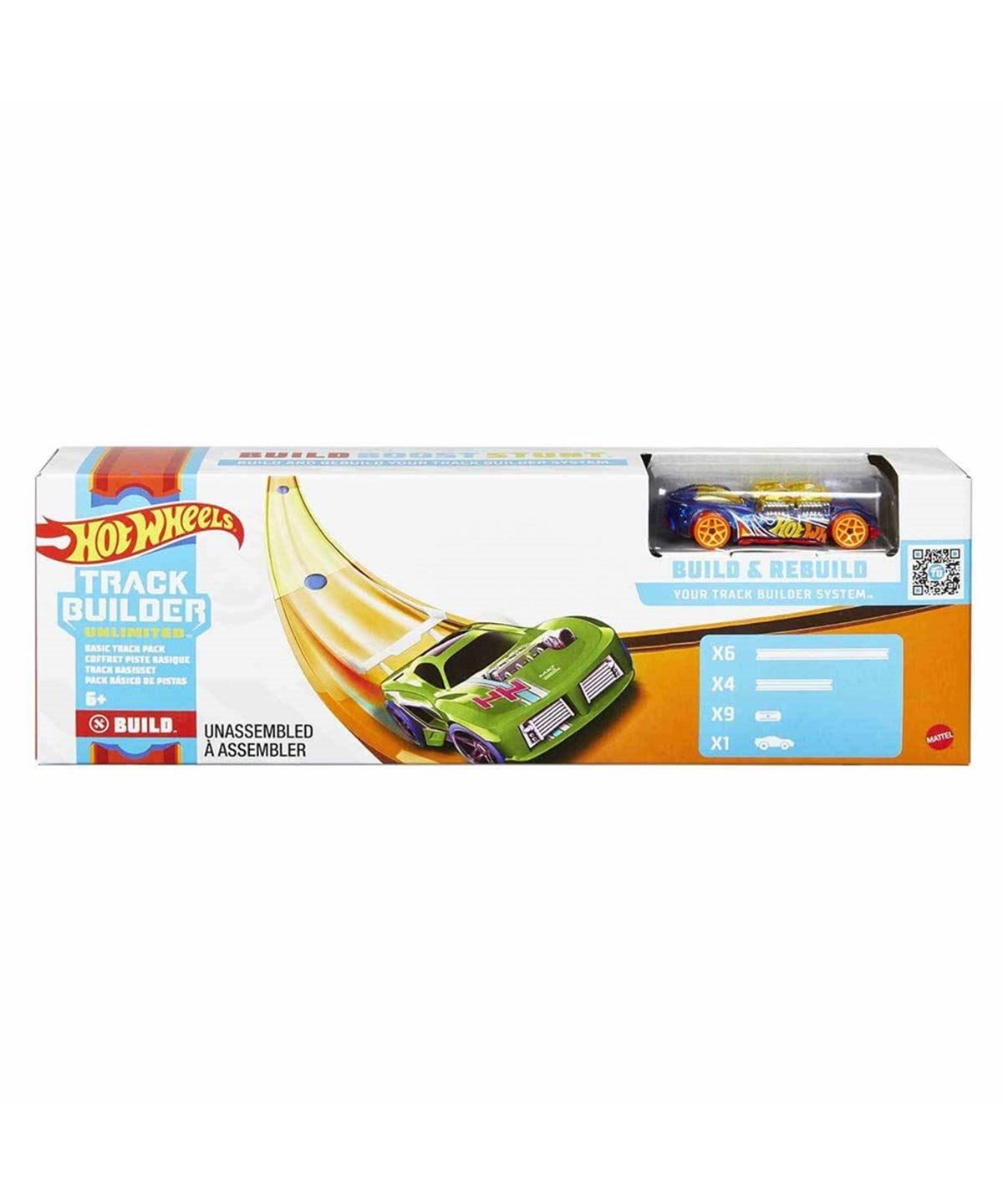 Hot Wheels Oyun Setleri, Hot Wheels, Hot Wheels Track Builder Temel Pist Seti GVG13