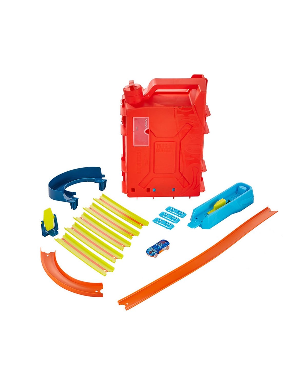 Hot Wheels Oyun Setleri, Hot Wheels, Hot Wheels Track Builder Unlimited Benzin Bidonu Akrobasi Seti HDX78