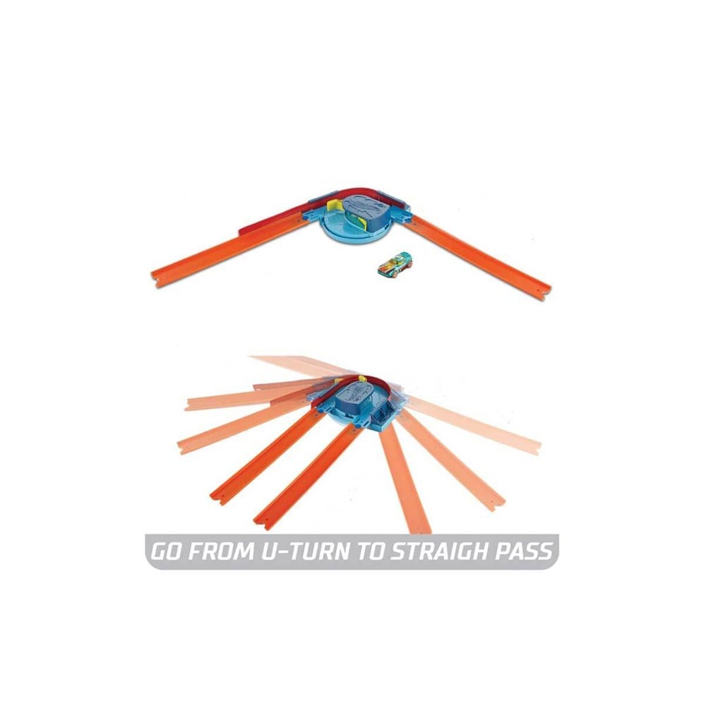 Hot Wheels Oyun Setleri, Hot Wheels, Hot Wheels Track Builder Tasarla ve Yeniden Oluştur Serisi GLC87 GLC93 Hız Virajı Paketi