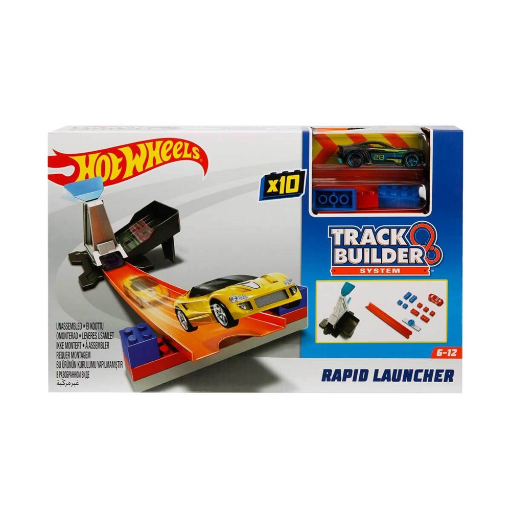 Hot Wheels Oyun Setleri, Hot Wheels, Hot Wheels Track Builder Setleri Rapid Launcher DWW94