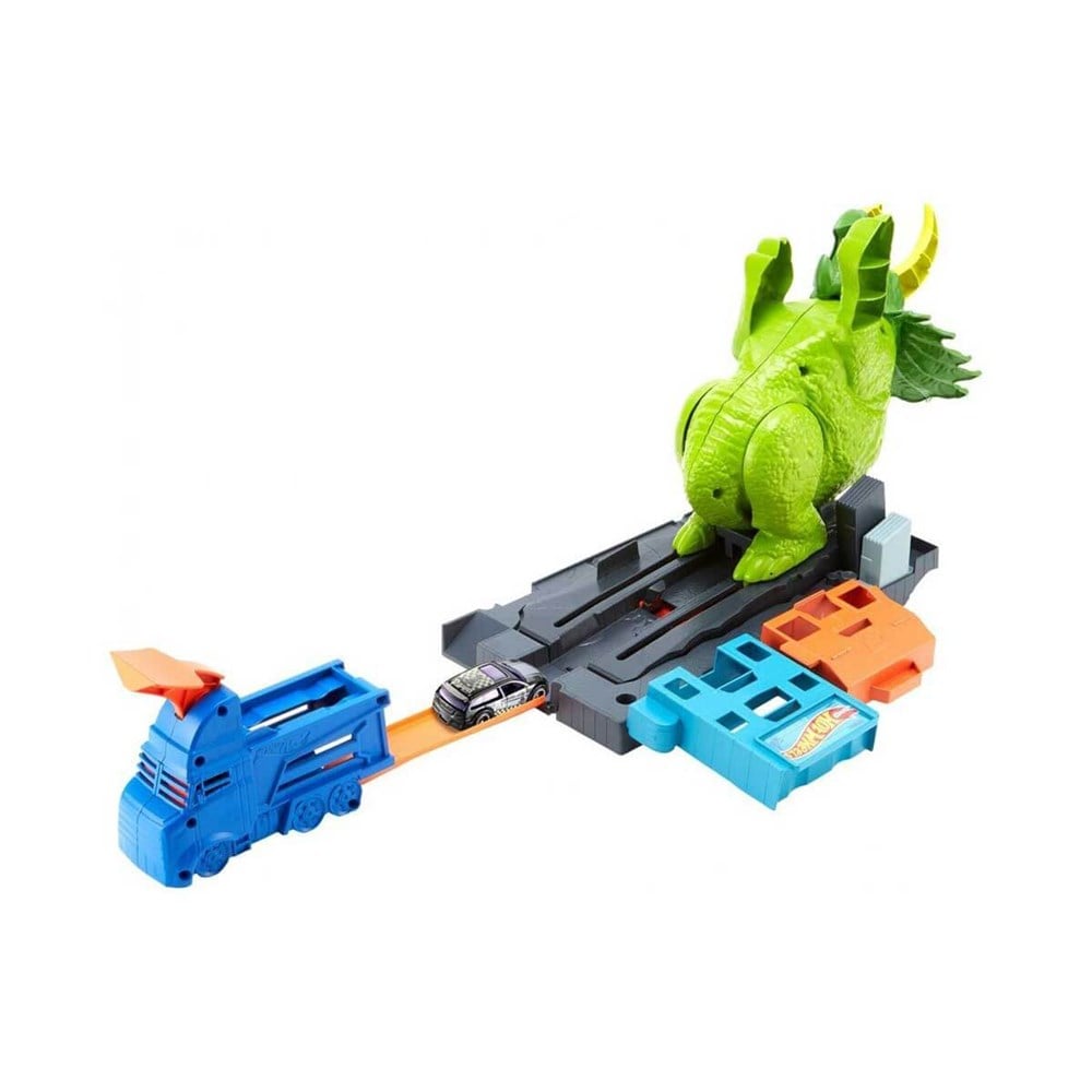 Hot Wheels Oyun Setleri, Hot Wheels, Hot Wheels Triceraptors Saldırısı Oyun Seti GBF97