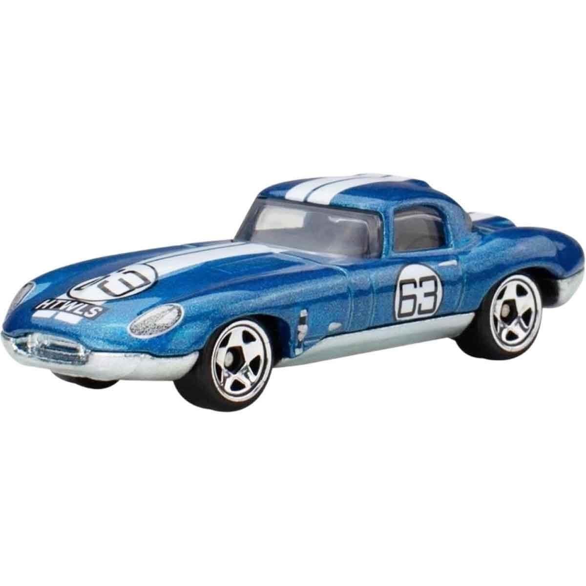 Hot Wheels Oyun Setleri, Mattel, Hot Wheels Vintage Tekli Arabalar HRT81 JBY90 JAGUAR LIGHTWEIGHT E-TYPE