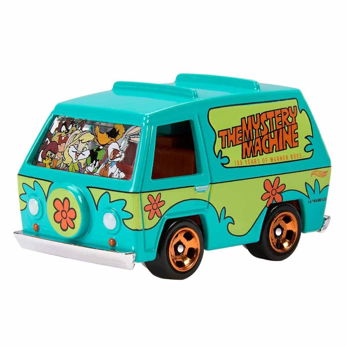 Hot Wheels Oyun Setleri, Hot Wheels, Hot Wheels Warnes Bros 100. Yıl Temalı Arabalar HMV73 HLK33 The Mystery Machine
