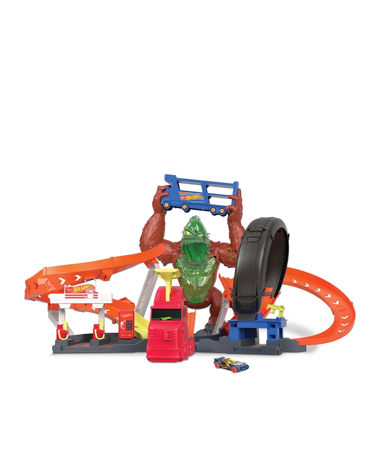 Hot Wheels Oyun Setleri, Hot Wheels, Hot Wheels Zehirli Goril Saldırısı Oyun Seti GTT94