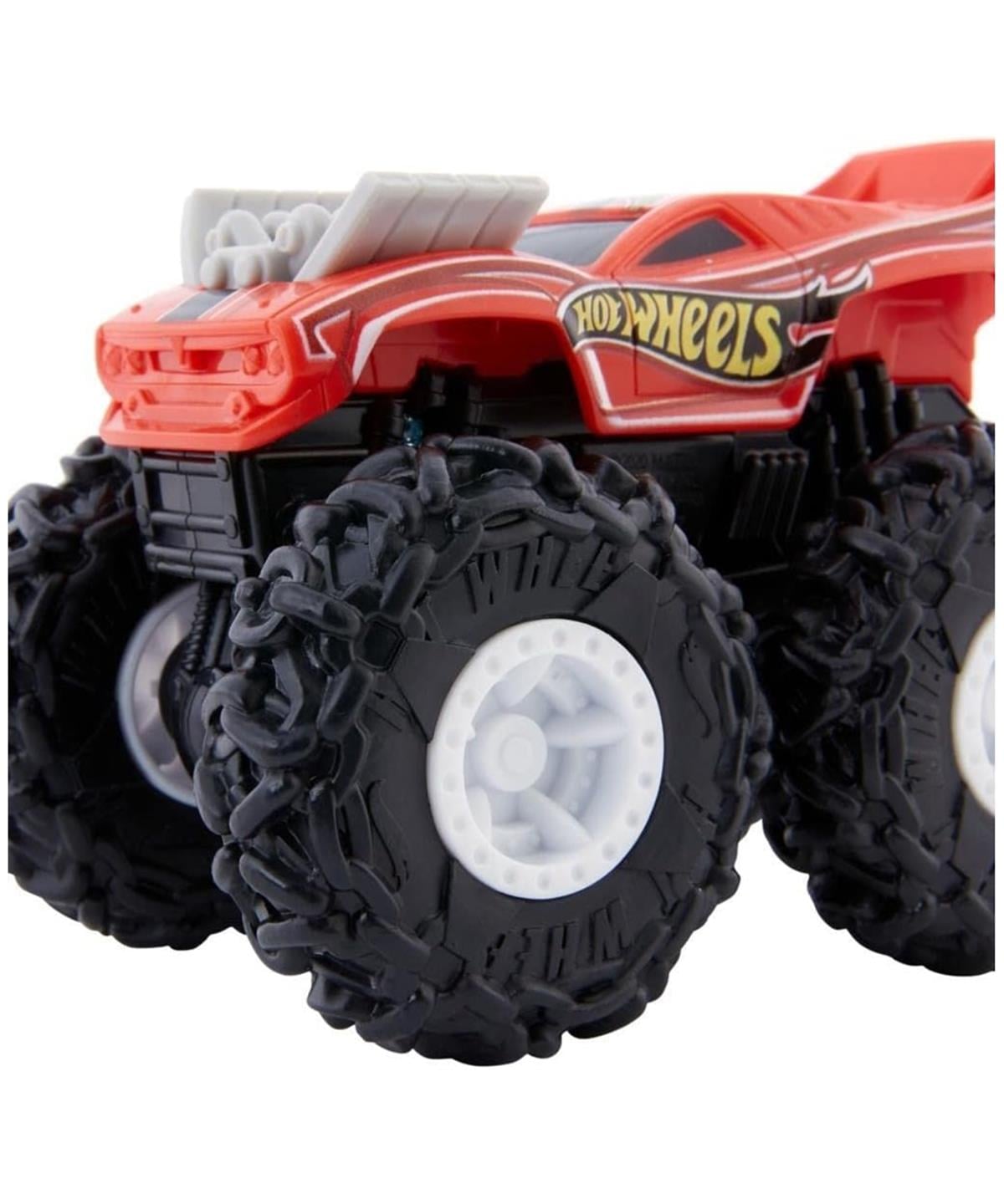 Hot Wheels Oyun Setleri, Hot Wheels, Monster Trucks 1:43 Çek Bırak Arabalar GVK37 GVK46 Rodger Dodger