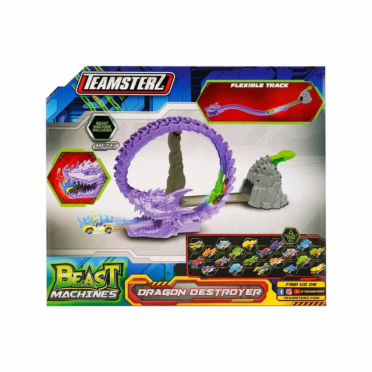 Hot Wheels Oyun Setleri, Sunman, Teamsterz Beast Machines Dragon Destroyer