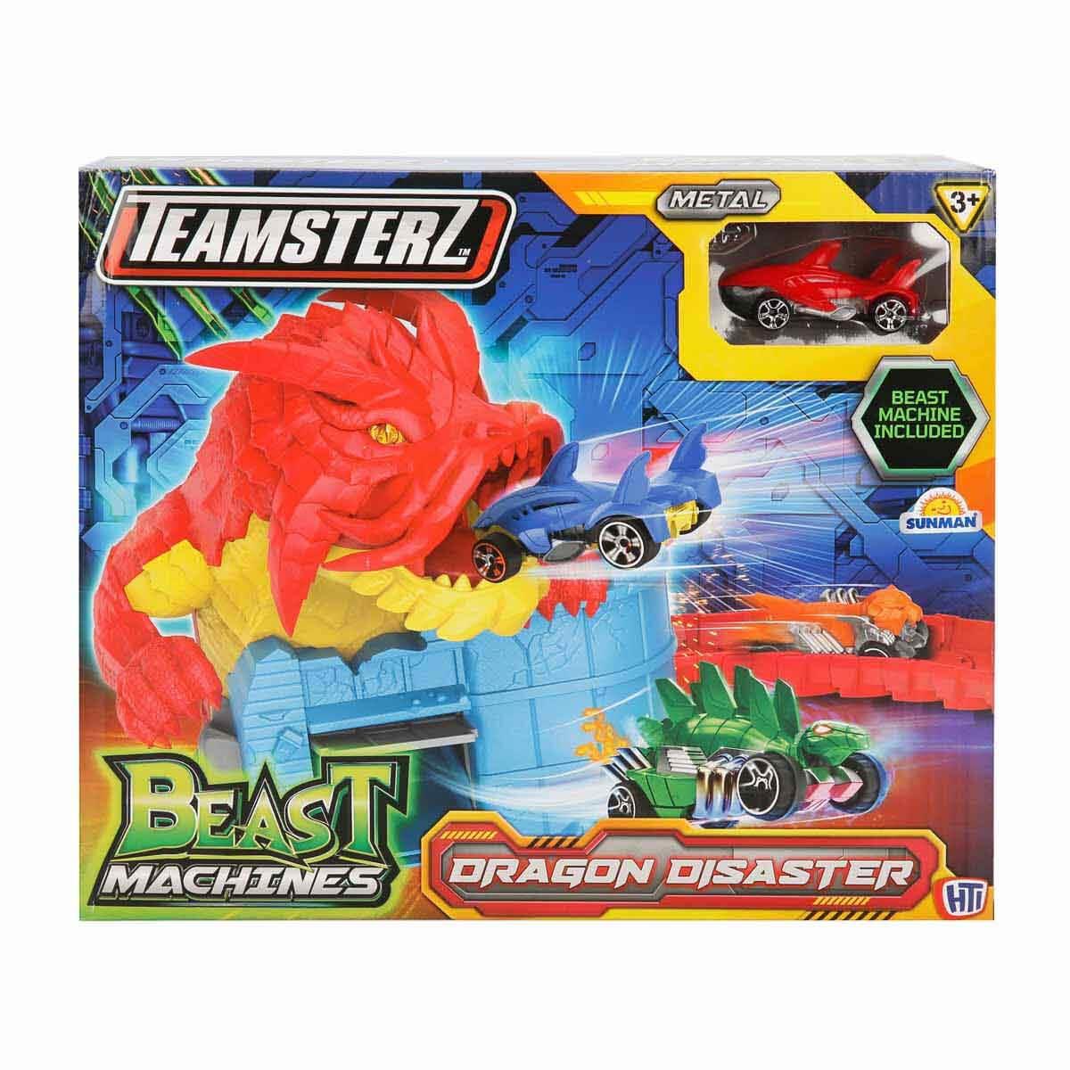 Hot Wheels Oyun Setleri, Sunman, Teamsterz Dragon Disater Oyun Seti