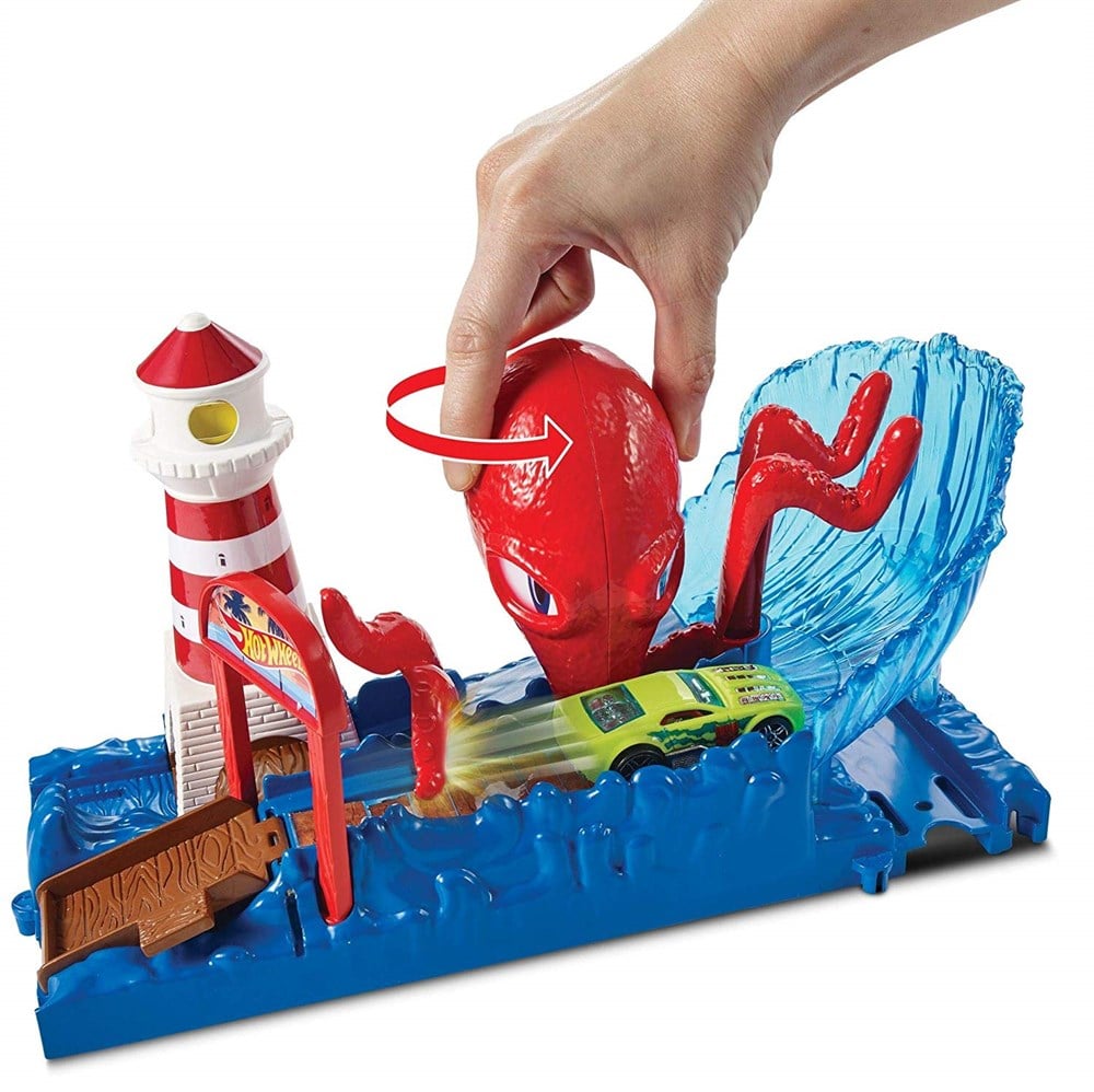 Hot Wheels Şehirde Yaratık Macerası Oyun Seti Serisi FNB05 - FNP61
