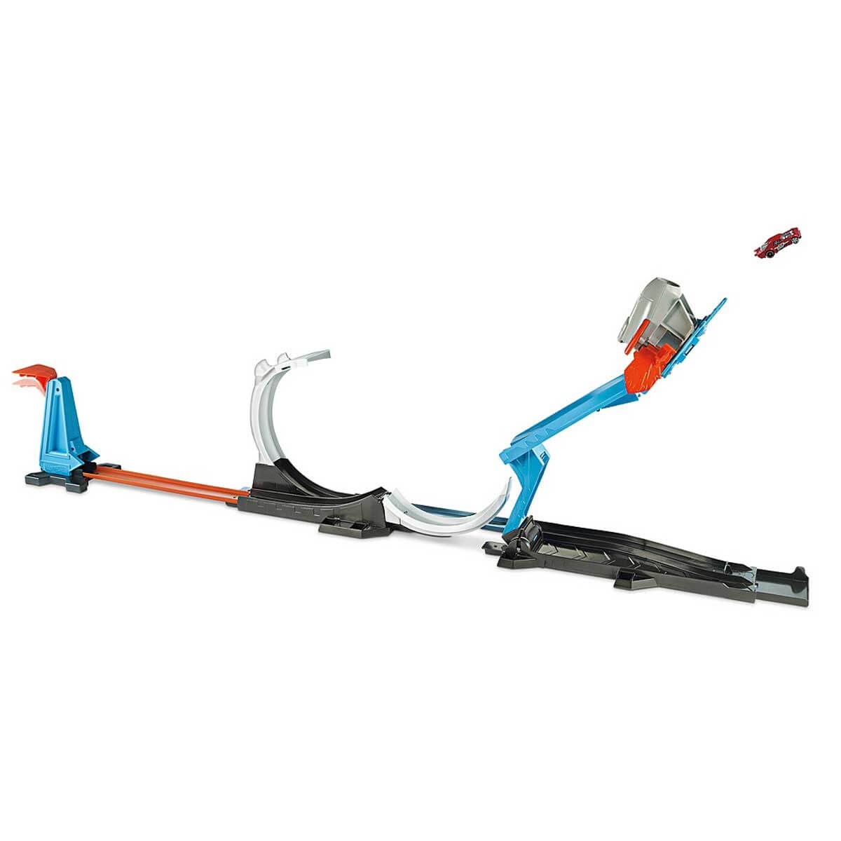 Hot Wheels Track Builder Fırlatma Aksiyonu Yarış Seti FLK60