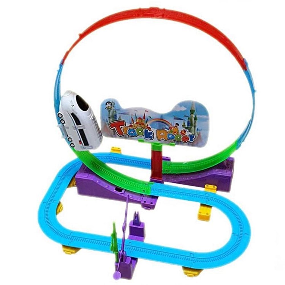 Işıklı Hızlı Tur Tren Seti 32 Parça