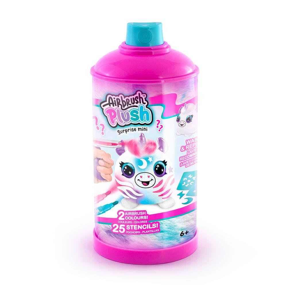 Kolleksiyon Karakterleri, MEGA OYUNCAK, Airbrush Plush Peluş Sürpriz Mini Kit