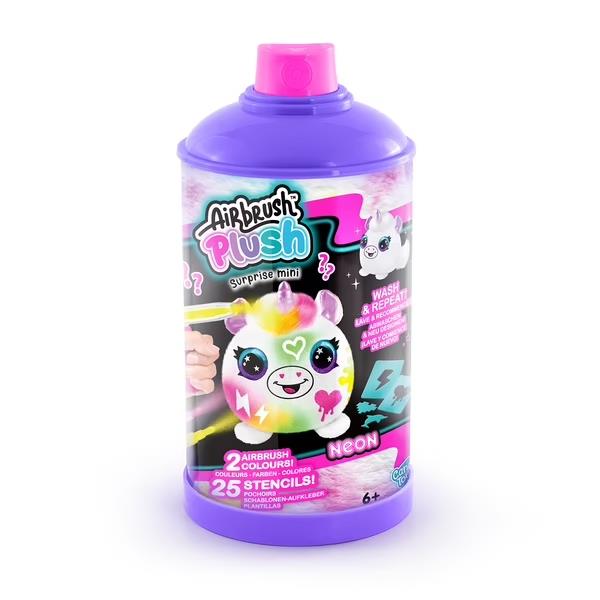 Kolleksiyon Karakterleri, MEGA OYUNCAK, Airbrush Plush Sürpriz Mini Neon Peluş