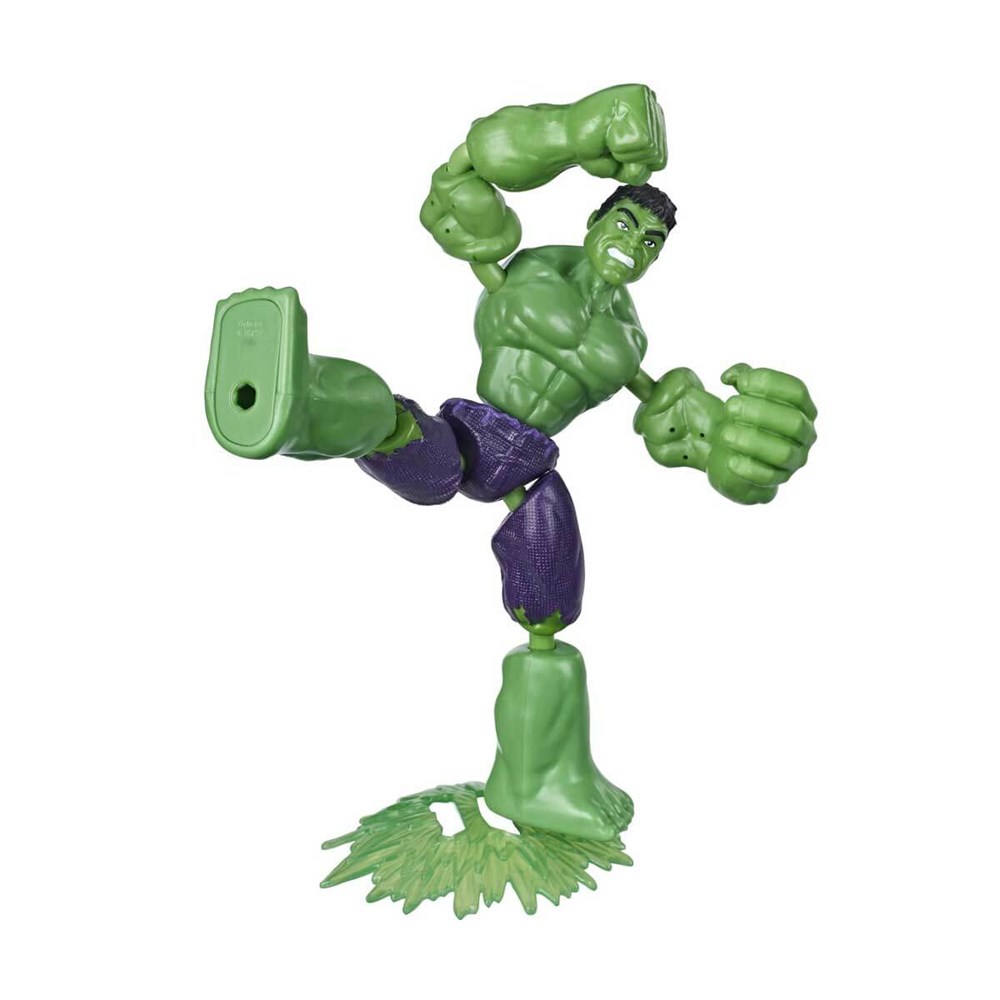 Kolleksiyon Karakterleri, Marvel Avengers, Avengers Bend & Flex Figür E7377 E7871 Hulk