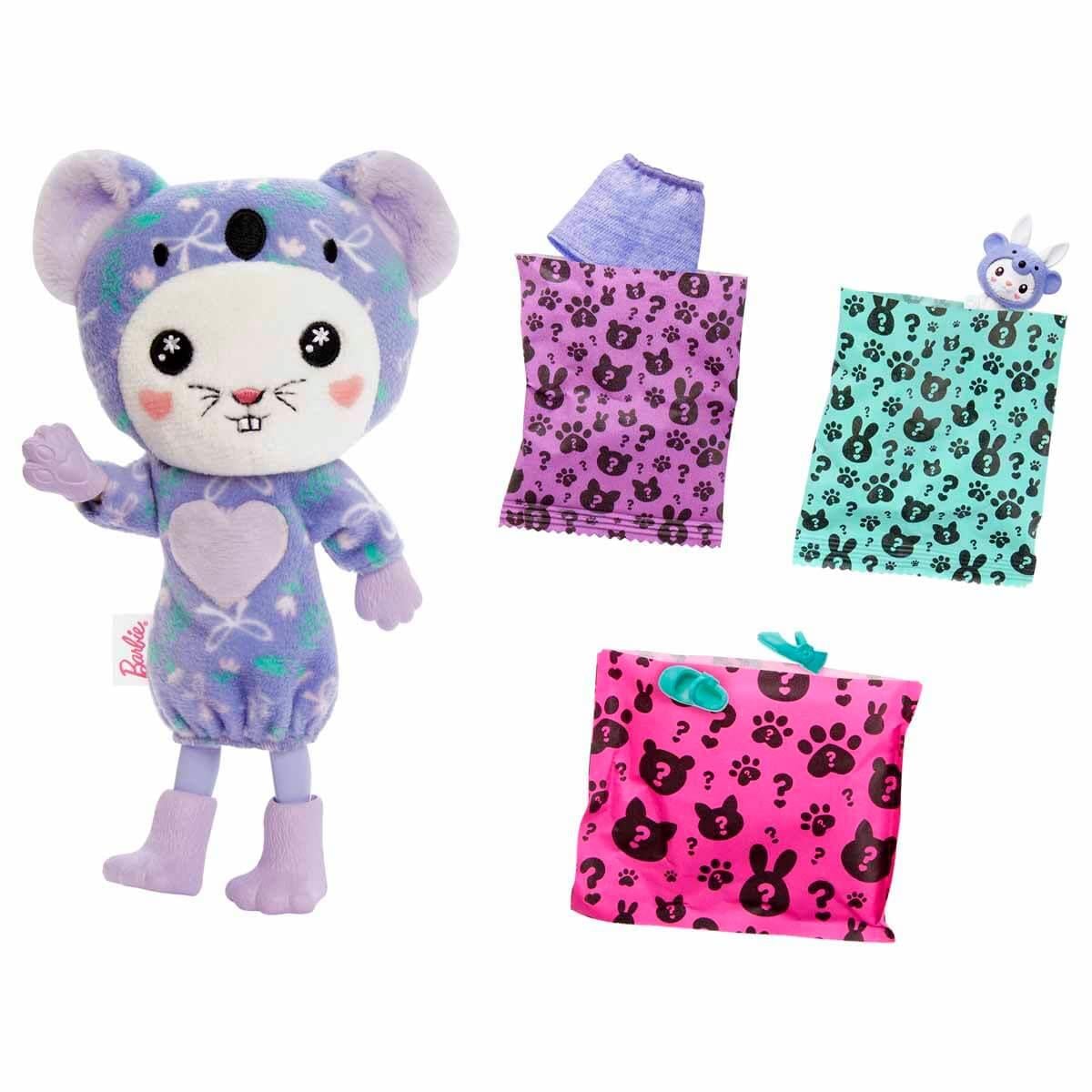 Kolleksiyon Karakterleri, Barbie, Barbie Chelsea Cutie Reveal Şirin Kostümler Serisi HRK27 HRK31 Rabbit In Koala