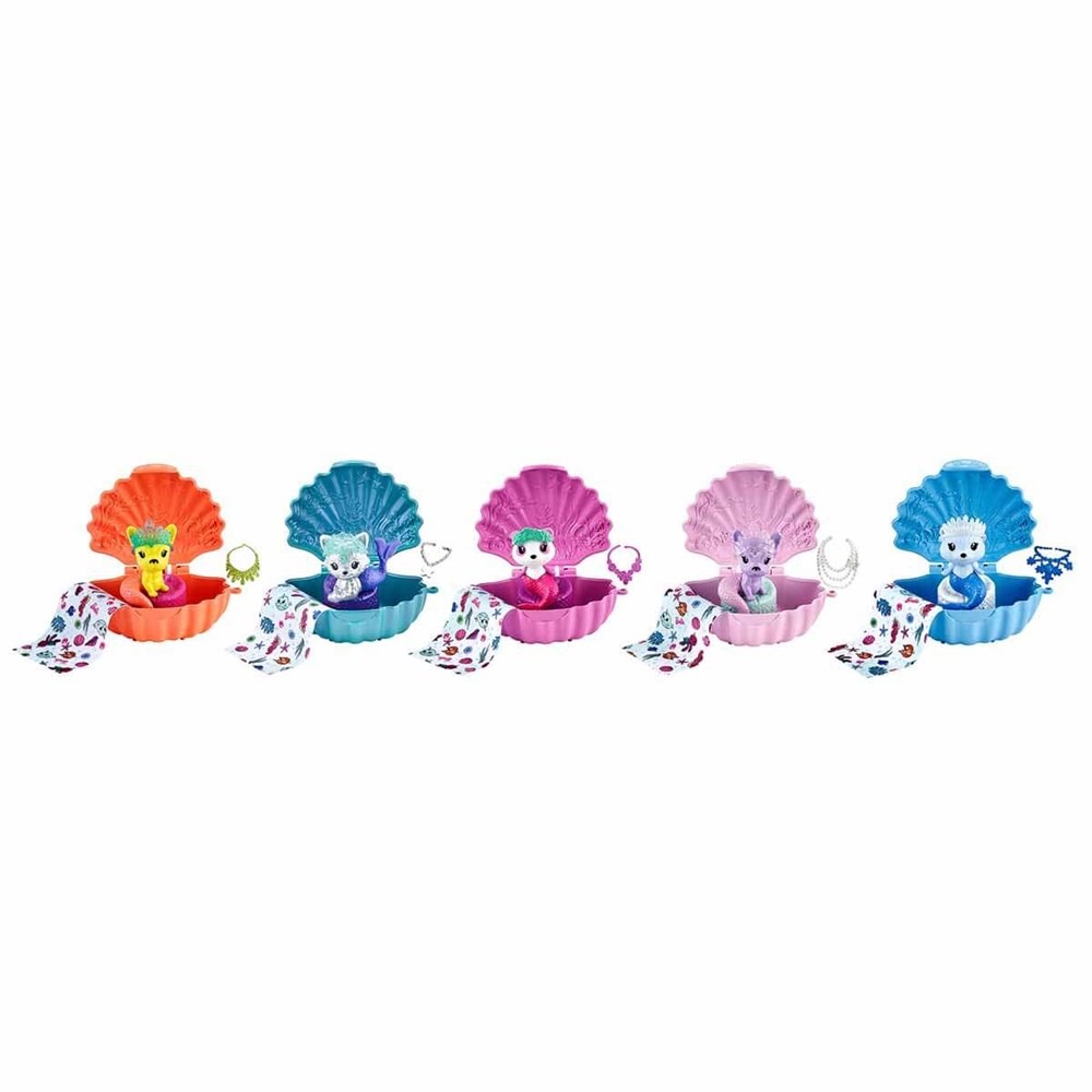 Kolleksiyon Karakterleri, Barbie, Barbie Color Reveal Mermaid Pet Series- Hayvanlar S2 GTP74