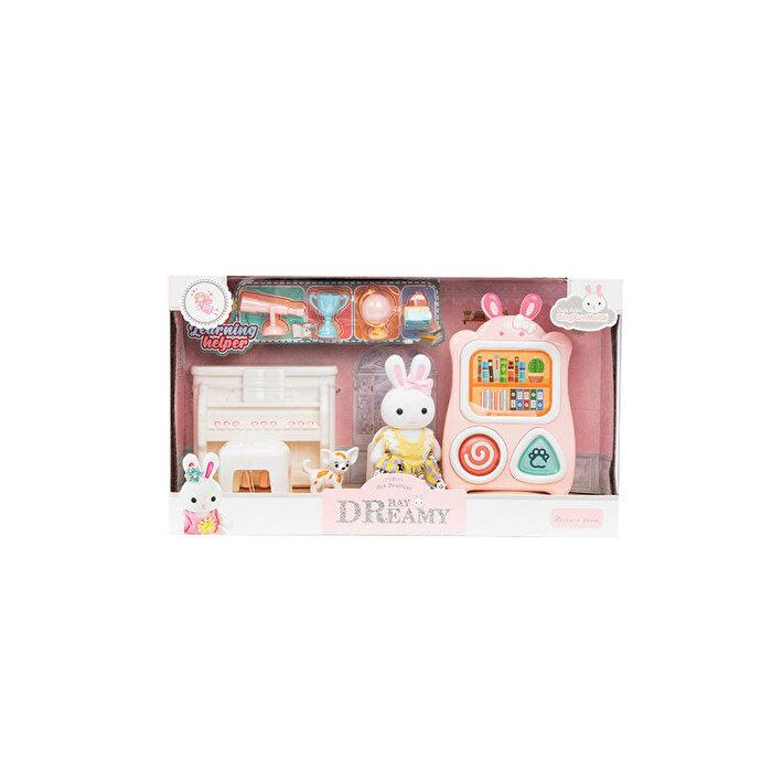 Kolleksiyon Karakterleri, MEGA OYUNCAK, Bay Dreamy Mini Tavşan Okul Seti 30800 Model 1