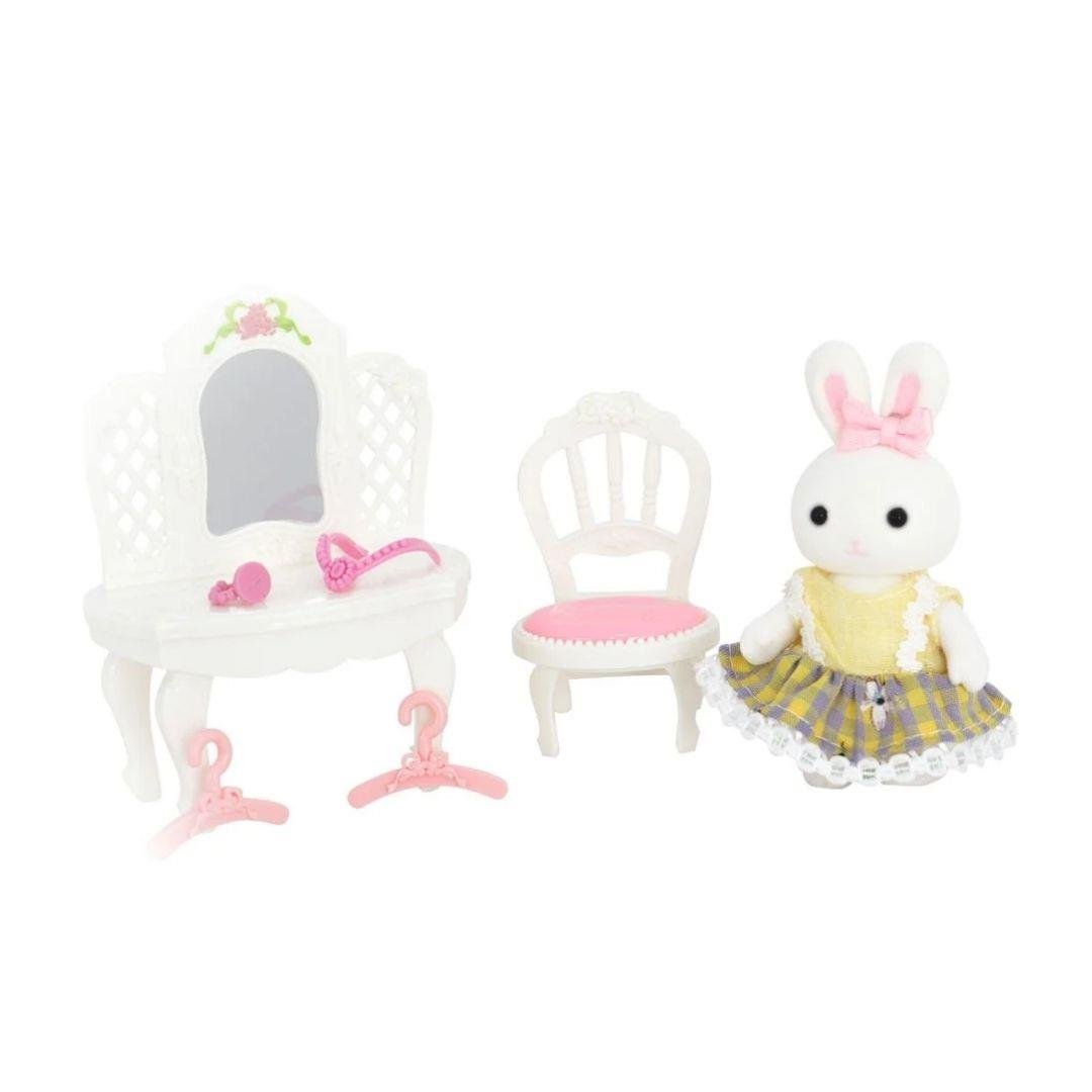 Kolleksiyon Karakterleri, MEGA OYUNCAK, Bay Dreamy Mini Tavşan Aksesuarlı Şifonyer Seti