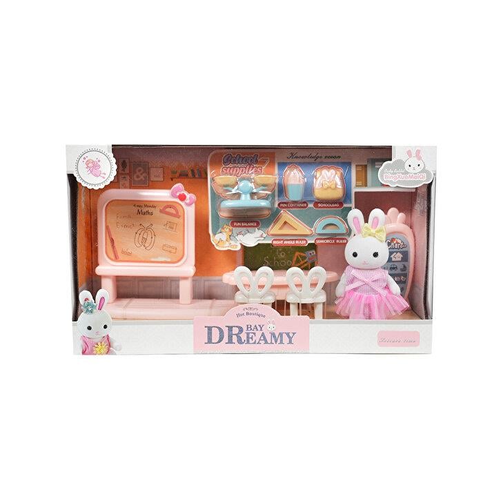 Kolleksiyon Karakterleri, MEGA OYUNCAK, Bay Dreamy Mini Tavşan Okul Seti 30800 Model 2