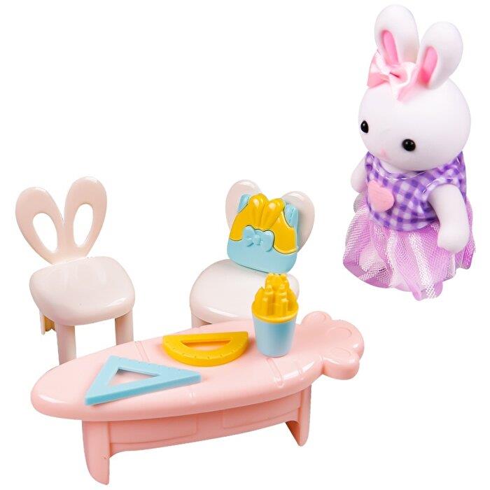 Kolleksiyon Karakterleri, MEGA OYUNCAK, Bay Dreamy Mini Tavşan Okul Seti 30800 Model 2