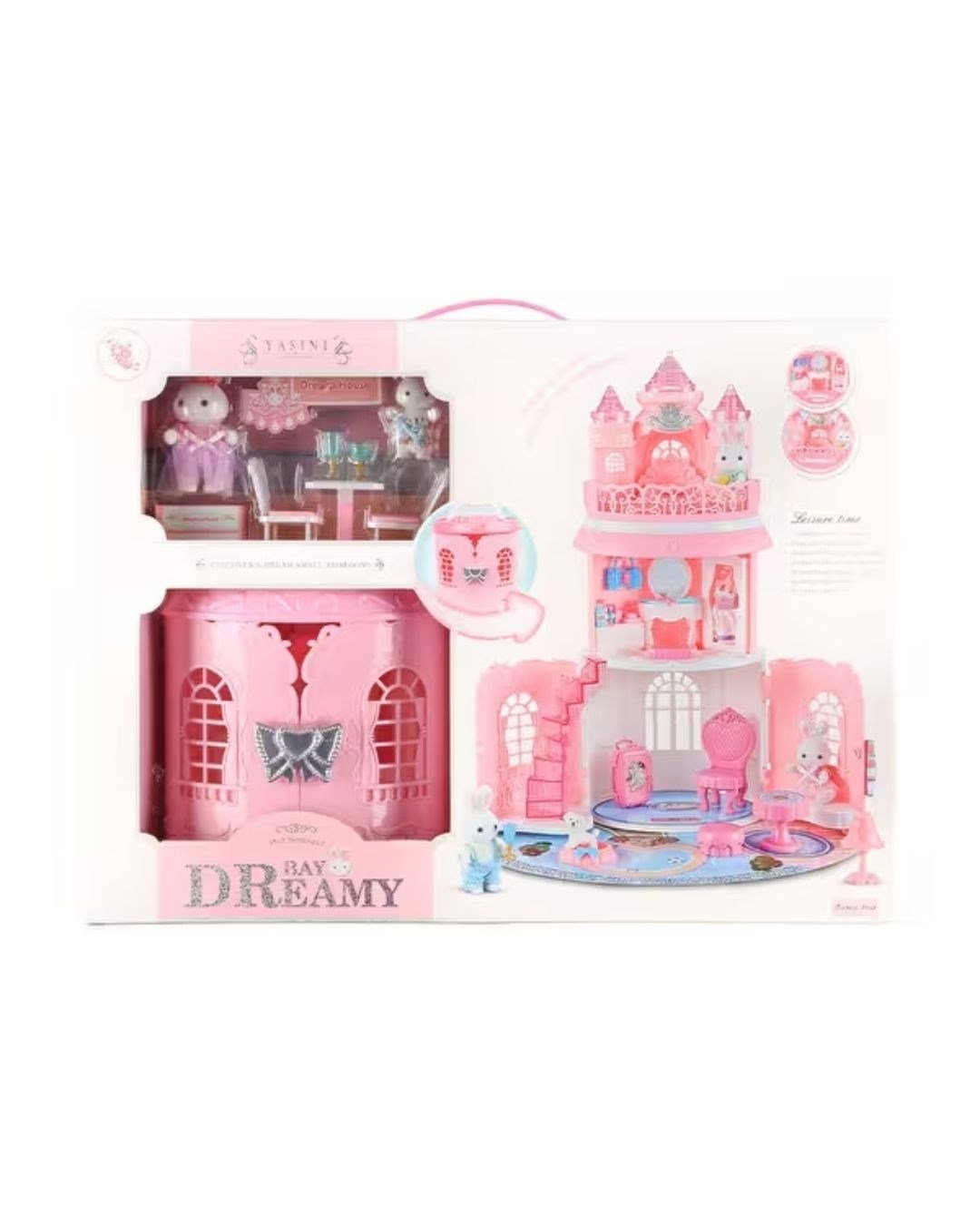 Kolleksiyon Karakterleri, MEGA OYUNCAK, Bay Dreamy Taşınabilir Şato Ev Seti
