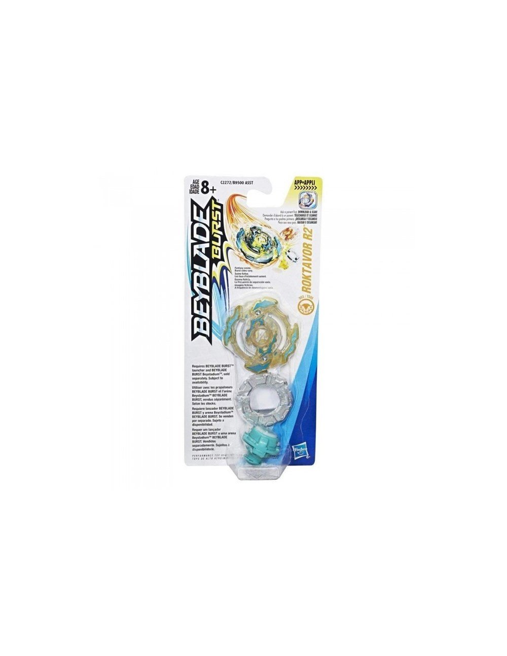 Kolleksiyon Karakterleri, Beyblade, Beyblade Burst Tekli Paket B9500 C2272 Roktavor R2