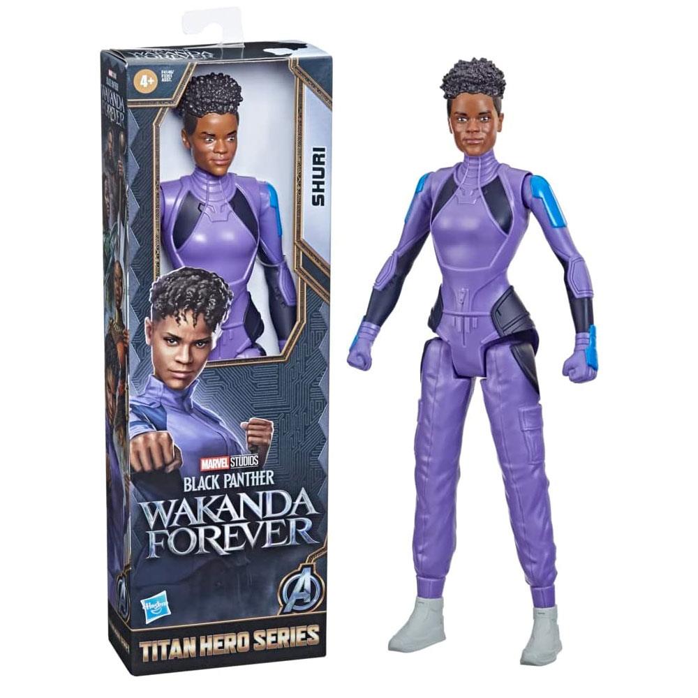 Kolleksiyon Karakterleri, Marvel Avengers, Black Panther: Wakanda Forever Figür F3351 F4146 Shuri 