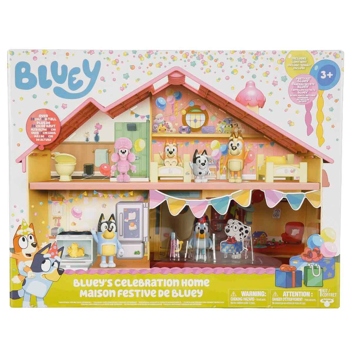 Kolleksiyon Karakterleri, NECOTOYS, BLUEY Büyük Ev Oyun Seti 17669