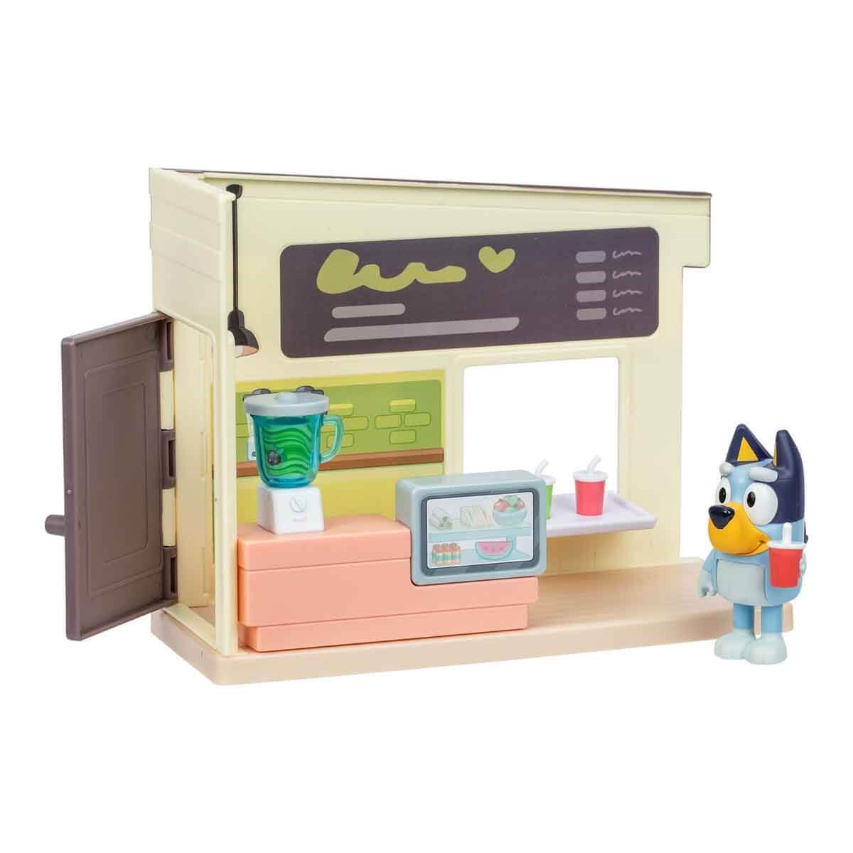 Kolleksiyon Karakterleri, NECOTOYS, Bluey Meyve Suyu Barı Mini Oyun Seti 18920