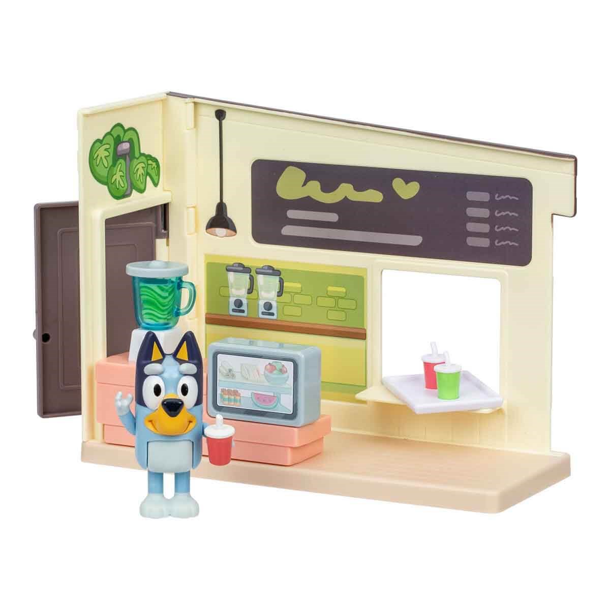 Kolleksiyon Karakterleri, NECOTOYS, Bluey Meyve Suyu Barı Mini Oyun Seti 18920