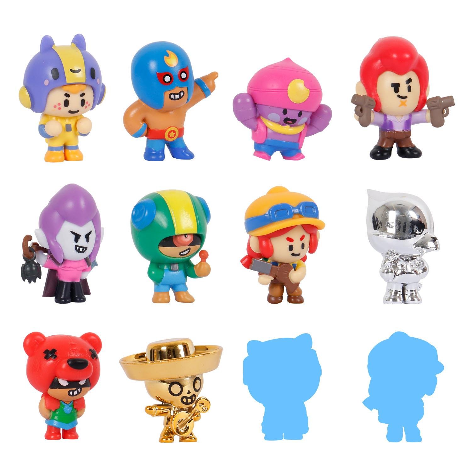 Kolleksiyon Karakterleri, NECOTOYS, Brawl Stars 12'li Delüks Figür Set BRW2080 17257 Model 2